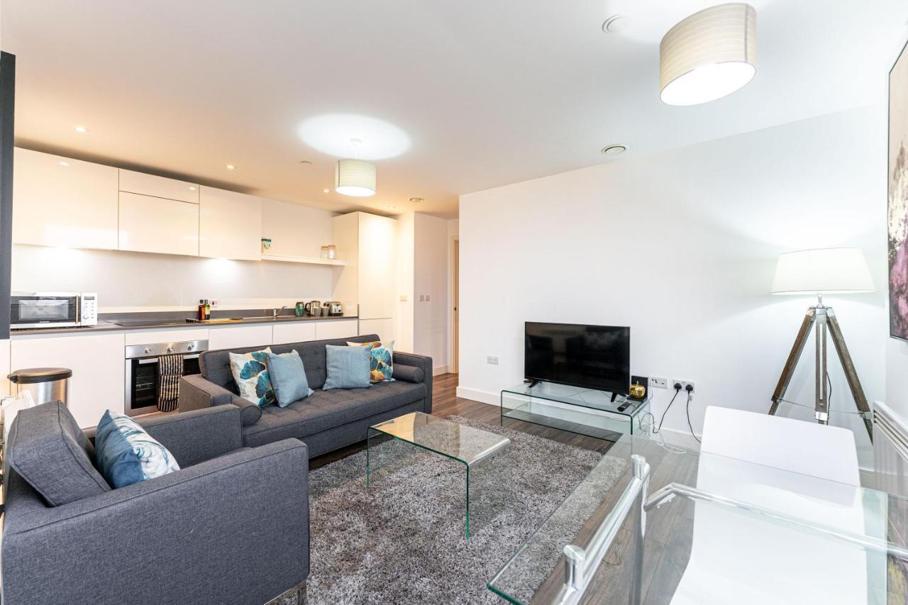 Seven Living Broadway Residences - Birmingham City Centre, Broad Street - Free Parking Eksteriør billede