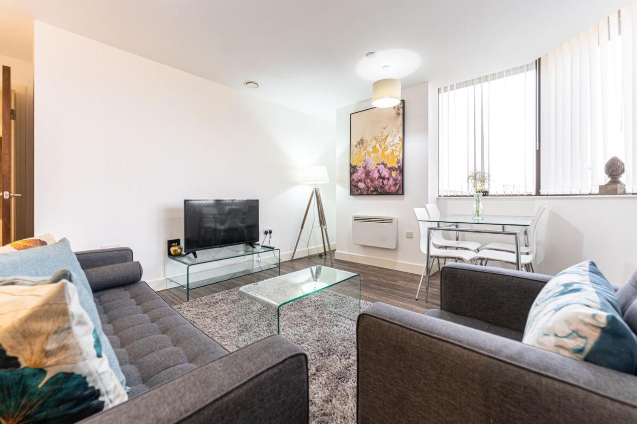 Seven Living Broadway Residences - Birmingham City Centre, Broad Street - Free Parking Eksteriør billede